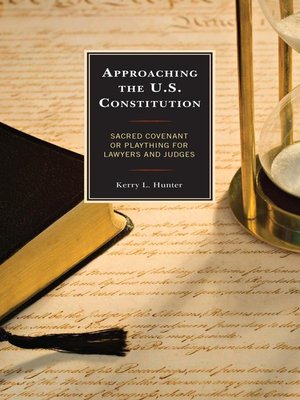 cover image of Approaching the U.S. Constitution